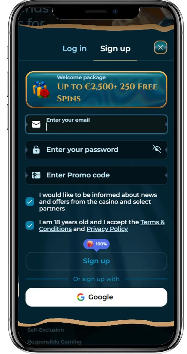 MagicSpins sign in